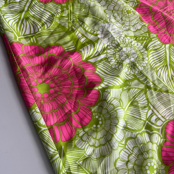 Trina Turk Floral Silk Shift Dress - Picture 6 of 8